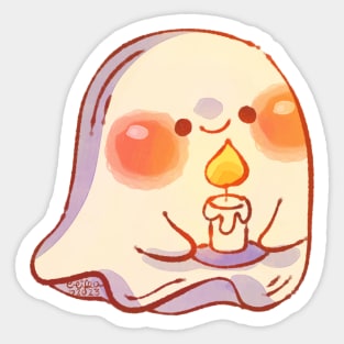 Fantasma Blanquito - Velita Sticker